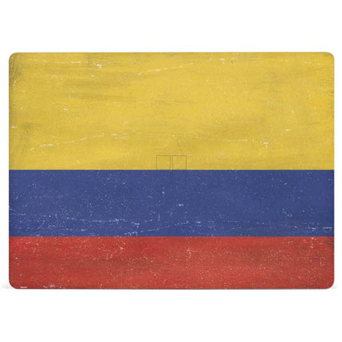 Colombia Flag Distressed Surface Laptop 3 13.5in Skin